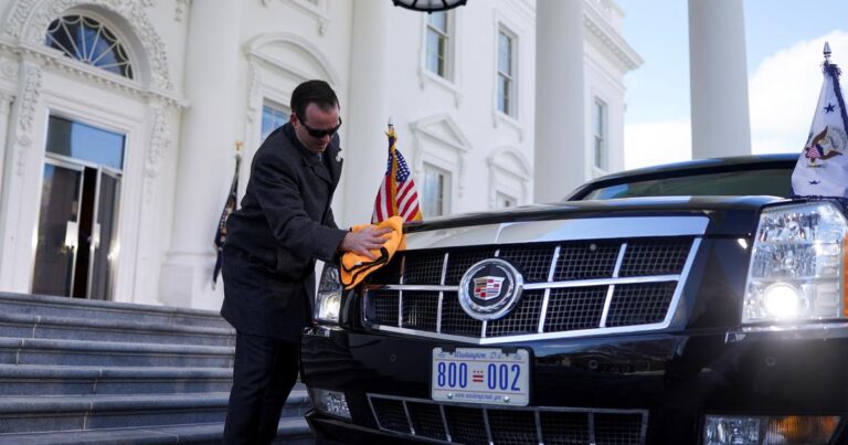 Bulletproof windows, tear gas, blood bags… 5 things you need to know about Trump’s presidential car