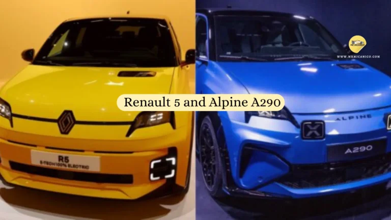 Renault 5 and Alpine A290